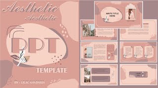 Cute Aesthetic  PPT Template #13- FREE Animated Slide #aestheticppt #cuteppt #freeppttemplate screenshot 2