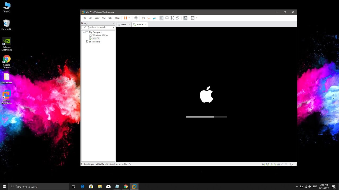 can i download mac os on vmware workstation 15