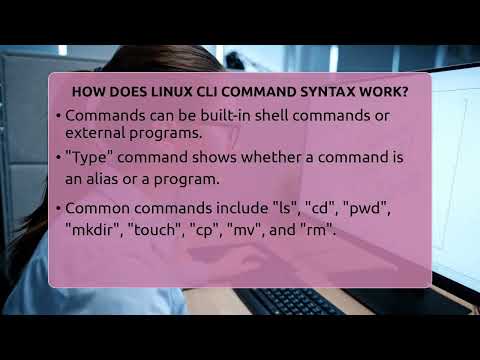 How Does Linux CLI Command Syntax Work? - All About Operating Systems