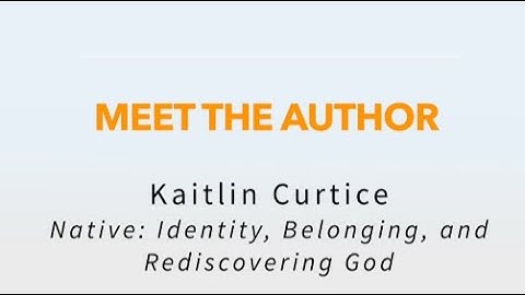 Native | Author talk with Kaitlin Curtice