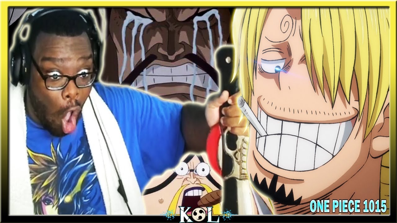 Sanji The Best Written Straw Hat Makes His Move One Piece Chapter 1015 Live Reaction ワンピース Youtube