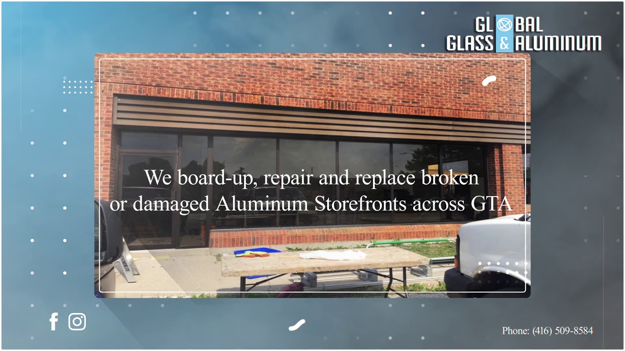 Emergency Glass Repair Barrie | 24/7 Storefront Glass Replacement