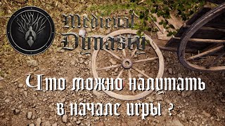 Medieval Dynasty 🔸 Гайд 🔸 Можно ли заработать в начале игры ? И если да, то сколько ?