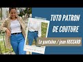 Tuto patron de couture du pantalon hussard