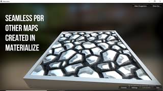 Seamless PBR Stone texture