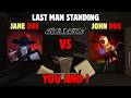 JANE DOE VS JOHN DOE LAST MAN STANDING (YOU AND I) - Roblox Forsaken