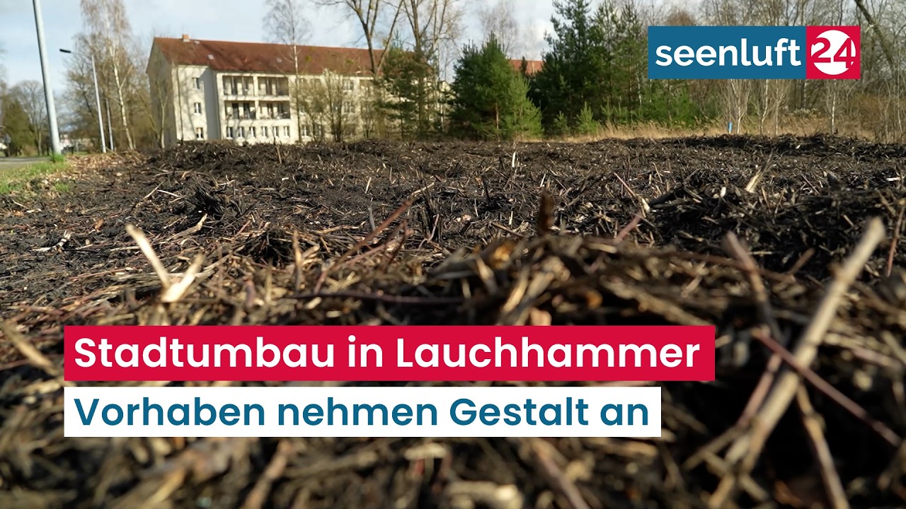Lauchhammers Stadtumbau-Vorhaben nehmen Gestalt an