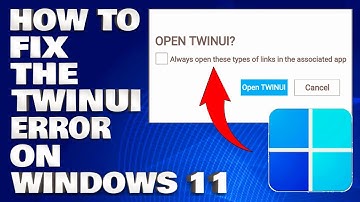 How To Fix The TWINUI Error on Windows 11/10 [Solution]