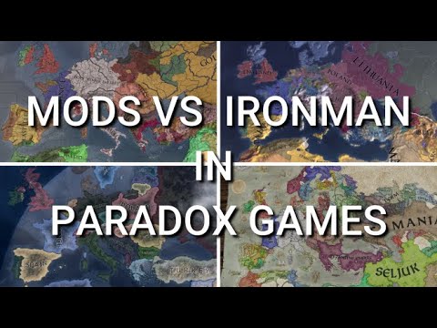 Mods vs Ironman/Achievement Compatibility in Crusader Kings III and Paradox Games