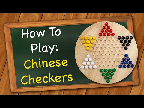 Video: How To Play Chinese Checkers