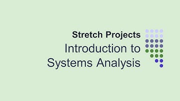 1 Introduction & Overview - Intro to Systems Analysis