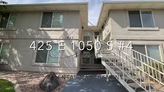 425 E 1050 S #4 425 E 1050 S 4