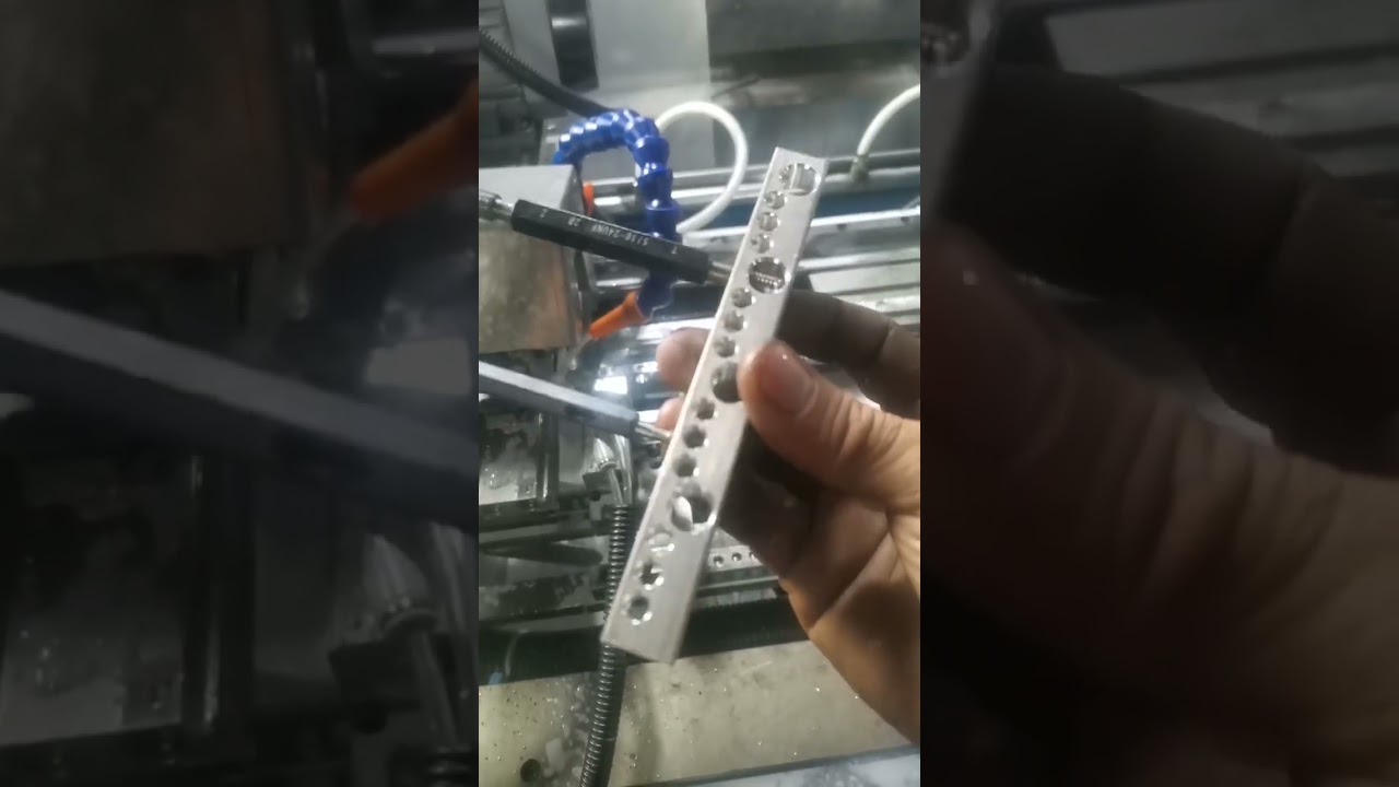 Aluminum Neutral Link Manufacturing Machine  Automatic Drilling, Tapping, chamfering and Cutting