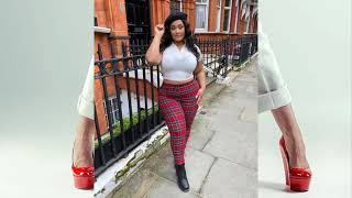 Natalie Elizabeth How To Dress Like Plus Size And Curvy Models Fashion Spikes And Designs