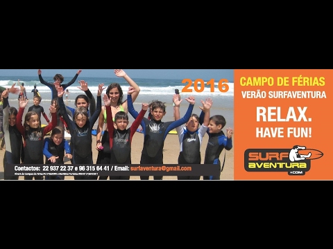 Campo de Férias "Verão Surfaventura" 2016