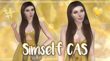 💛✨Creating My Simself | SIMS 4 CAS