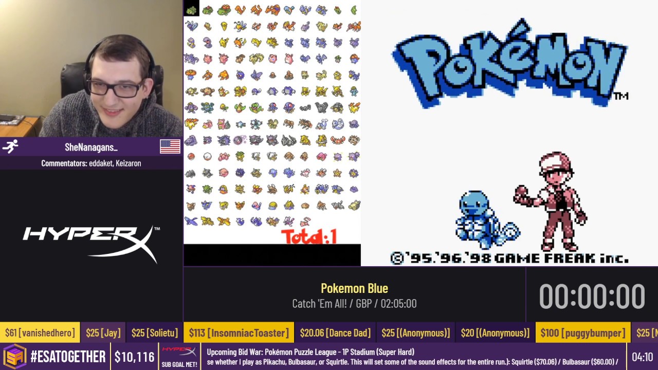 Pokemon Blue [Catch 'Em All!] by SheNanagans_ - 