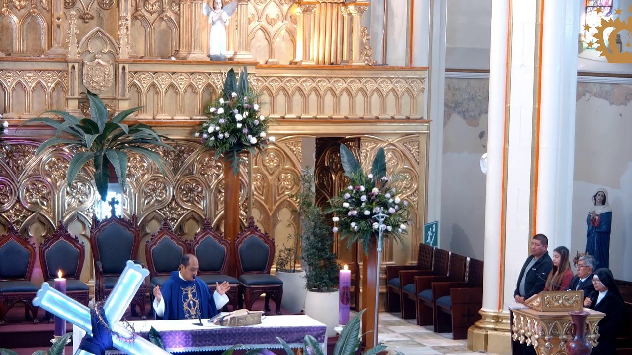 Santa Eucaristía desde el Santuario de El Cisne