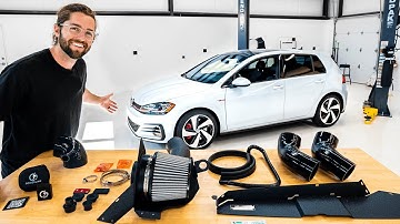 Every GTI Needs these 2 Mods (seriously) Integrated Engineering Intake & Stage 1 Tune