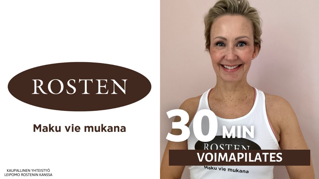 Sarin voimapilates 30min /pakarat ja core (25.4.2024)