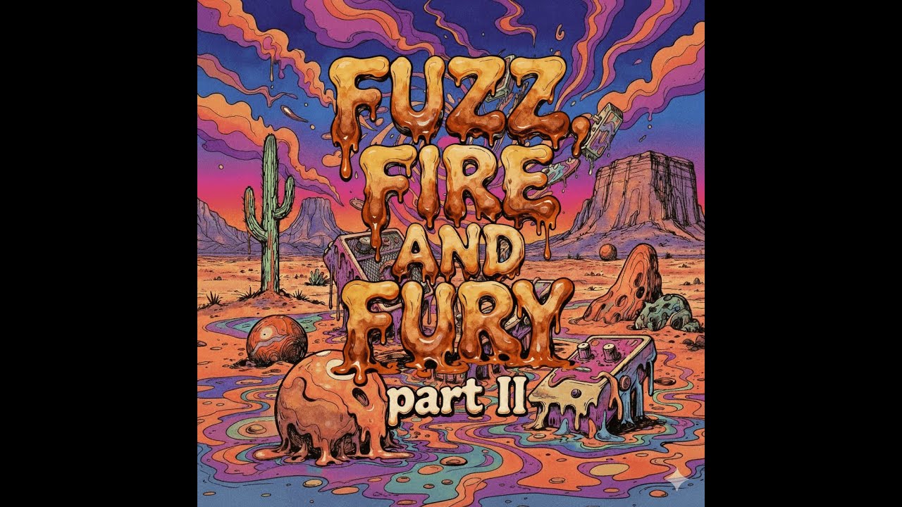 🔥 Fuzz, Fire and Fury Part II | Full Album 🌵 Psychedelic Desert Stoner Rock 🤘