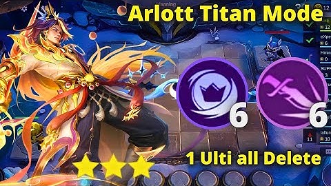 Arlott x Commander Ling is Overpowered New Meta | MLBB MAGIC CHESS GOGO BEST SYNERGY COMBO TERKUAT