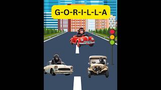 Animals spelling with picture GORILLA | Animals for kids | Preschool #kidslearning #animals #kids