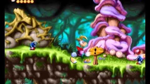 (4) Rayman [CH] The Dream Forest - Moskitos Nest