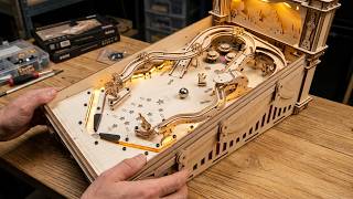 Mini DIY Pinball Machine from China! ROKR Robotime