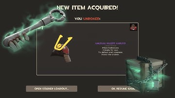 TF2 - Halloween Special Crate Unboxing UNUSUAL FOUND