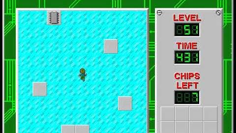 CCLP2 level 51 solution - 395 seconds