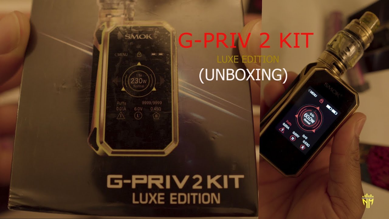 Smok G-Priv 2 Kit (LUXE EDITION) UNBOXING & VAPE Upgrade . Smok G-Priv 2 Kit (LUXE EDITION) UNBOXING & VAPE Upgrade .