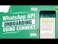 WhatsApp Business API Onboarding via Embedded Sign up on Cunnekt