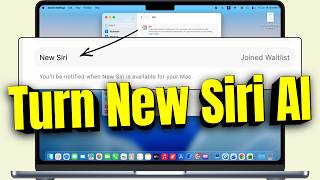 How to Join New Siri AI on MacBook in macOS 27 Golden Gate