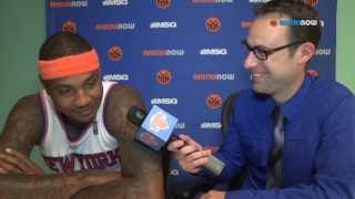 Speed Drills with Carmelo Anthony: Best Trash Talker, Favorite TV Show, \& More!