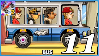 Hill Climb Racing 2 - Road To Legendary By Bus| Gameplay Walkthrough Part 11| Đua Xe Buyt Trên Đồi screenshot 1