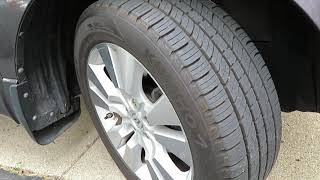 Top rated best SUV tire Kumho Crugen Premium user review one year update