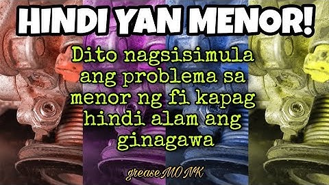 SAAN INAADJUST ANG MENOR NG FUEL INJECTED?