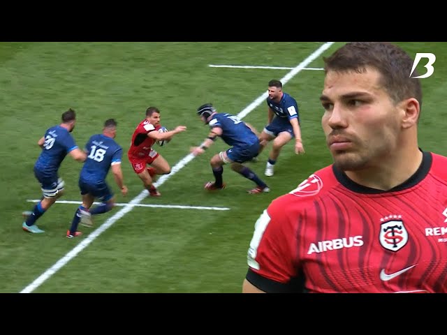 Antoine Dupont's Incredible Man of the Match Performance against Leinster 2024 class=