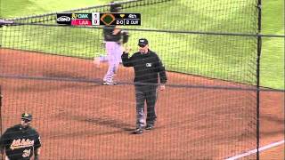 2011/09/23 Sizemore's nice play