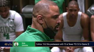 Ime Udoka's speech to the Celtics following Game 3 win over the Warriors | 2022 NBA Finals