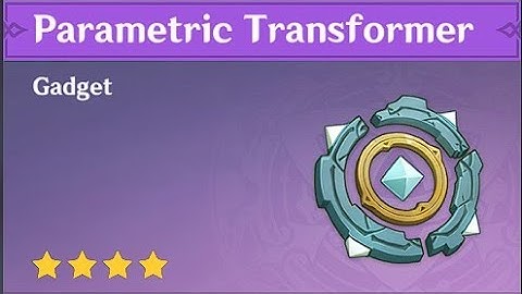 Genshin Impact - How to use Parametric Transformer fast and easy (Pro work in F2P)