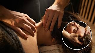 She’s Never Felt a Head Massage Like This Before | ASMR Head & Neck Massage