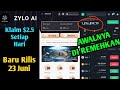 Cara Mendapatkan Uang Dollar Dari Aplikasi Penghasil Uang ZYLO-AI Terbaru 2025 - Mining Bot Telegram