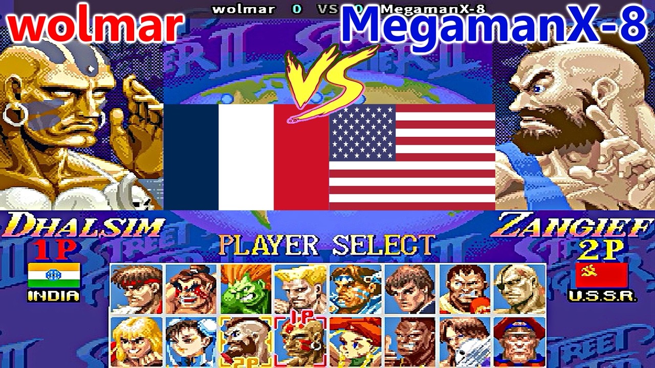 Super Street Fighter II X: Grand Master Challenge - wolmar vs MegamanX-8