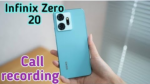Call Recording Enable In Infinix Zero 20, How To Auto Call Recording In Infinix Zero 20, Infinix