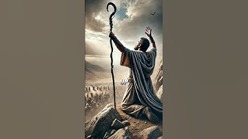 When Moses Raised His Hands: The Battle of Amalek | A Story of Faith #biblestudy #scripture #shorts