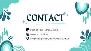 Internet Of Things(IOT)|Learning|Workshops|Courses|Placement Training|Job Placement|TechinIT