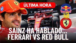 F1 HOY:  SAINZ HA HABLADO... FERRARI VS RED BULL