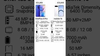 oneplus 8 pro vs realme 16